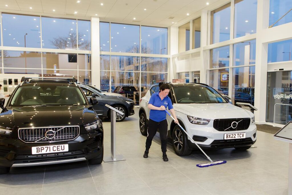 Car Showroom Cleaning